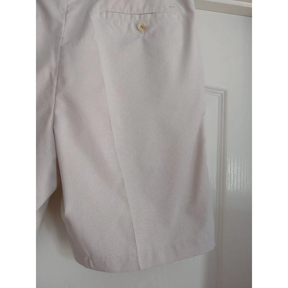 Peter Millar Wicking Tan Stripe Golf Outdoor Mens Shorts 35